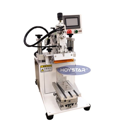 Sérigraphieuse de bureau - GW-1010 - Dongguan Hoystar Printing Machinery Co.,Ltd - pour étiquettes / électropneumatique