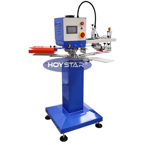 Machine de sérigraphie automatique - GW-100TRS - Dongguan Hoystar Printing Machinery Co.,Ltd - semi-automatique / pour textiles / pour étiquettes