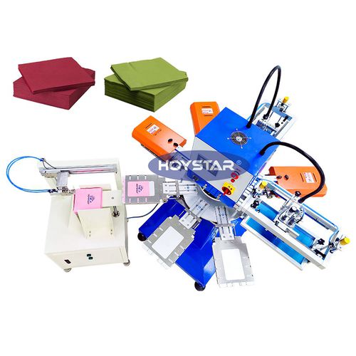 Machine de sérigraphie automatique - GW-200TRS-NP - Dongguan Hoystar Printing Machinery Co.,Ltd - à 2 couleurs