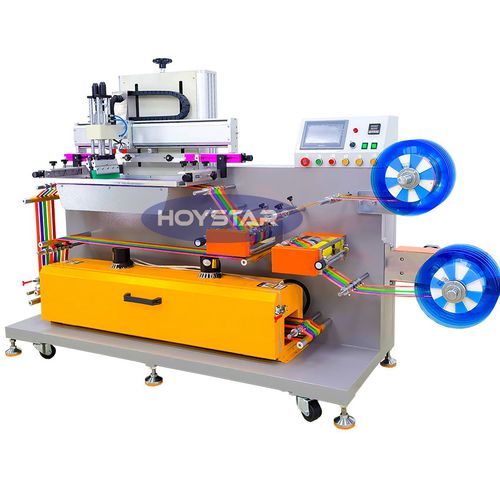 Machine de sérigraphie automatique - GW-BD150-W - Dongguan Hoystar Printing Machinery Co.,Ltd - monochrome / type rouleaux à rouleaux