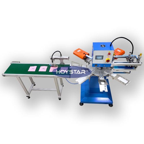 Machine de sérigraphie automatique - GW-100TRS-NP - Dongguan Hoystar Printing Machinery Co.,Ltd - monochrome / pour textiles / à grande vitesse