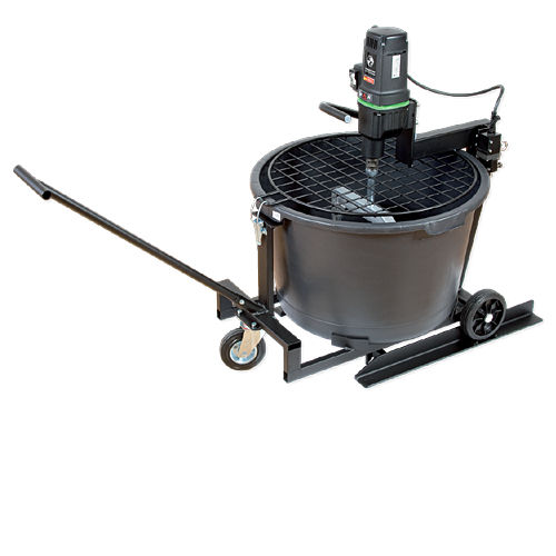 Mélangeur planétaire - Automix 90  - Eibenstock - mobile / batch / liquide / solide
