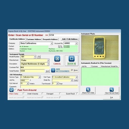 Logiciel de gestion - PROCAL-TRACK - TRANSMILLE - de calibration / d'automatisation / de suivi