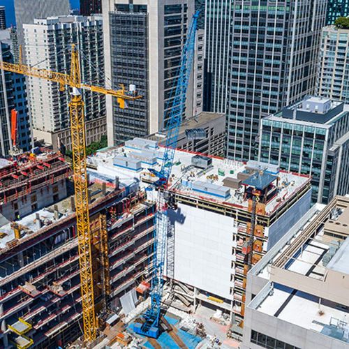 Grue sur chenilles - Lampson crane - treillis / tout terrain / pour terrain difficile