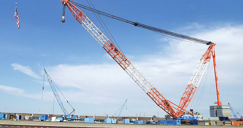 Grue sur chenilles - LAMPSON TRANSI-LIFT®LTL-3000 - Lampson crane - treillis / pour chantier / de levage