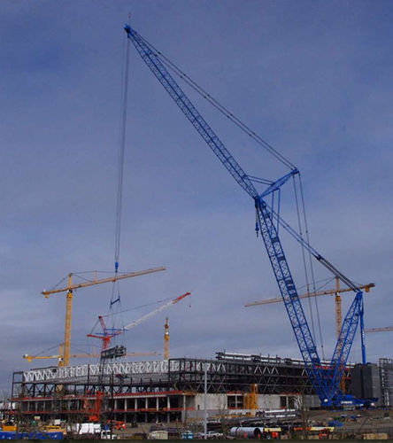 Grue sur chenilles - TRANSI-LIFT® 2600 - Lampson crane - treillis / pour chantier / pour applications lourdes