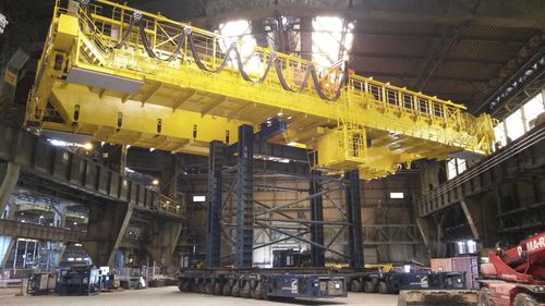Portique mobile - SL2500 - Sarens Group - hydraulique / pour fortes charges