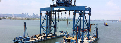 Plateforme de levage - Sarens Group - mobile / pour équipement lourd / pour chantier