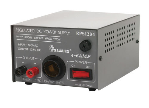 Alimentation électrique de table - 4 - 6 A, 13.8 V | RPS-1204CPBT  - Samlex America - AC/DC / linéaire