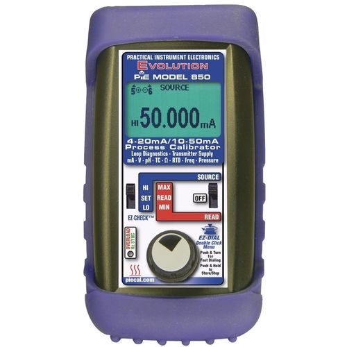 Calibrateur multifonction - PIE 850 - PIE - Pratical Instrument Electronics, Inc - de tension / de boucle / anti-effraction