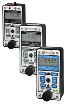Calibrateur de température - 222A, 322, 422  - ALTEK Industries Corp - pour thermocouple / portable