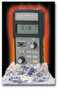 Calibrateur de température - - 200 to 862.2°C | 311A   - ALTEK Industries Corp - pour capteur RTD / portable