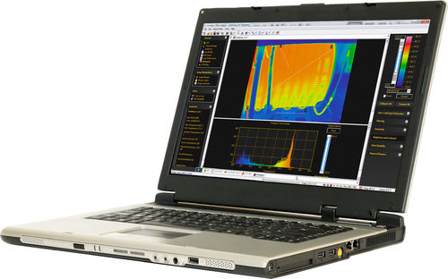 Logiciel d'analyse d'image - LumaSpecTM - ADVANCED ENERGY - graphique
