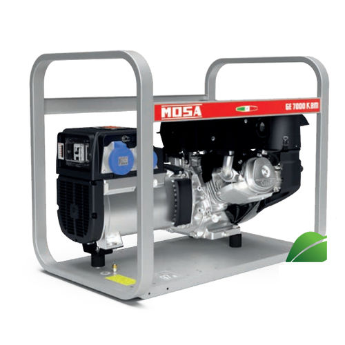 Groupe électrogène essence - GE 7000 KBM - MOSA - monophasé / portable / 50 Hz