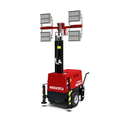 Tour d'éclairage à LED - TF IM 5.5 Y - MOSA - à iodures métalliques / à moteur diesel