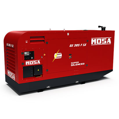 Groupe électrogène diesel - GE 385 FSX  - MOSA - triphasé / stationnaire / 50 Hz