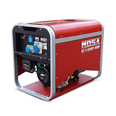 Groupe électrogène diesel - GE S-5000 BBM - MOSA - monophasé / stationnaire / 50 Hz