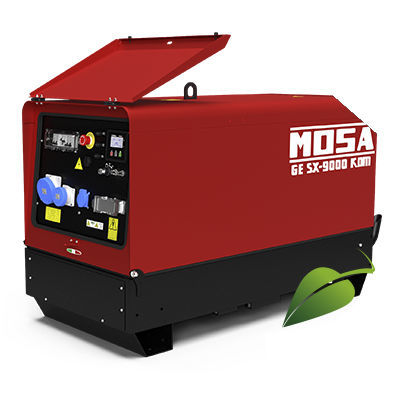 Groupe électrogène diesel - GE SX-9000 KDM - MOSA - triphasé / monophasé / portable