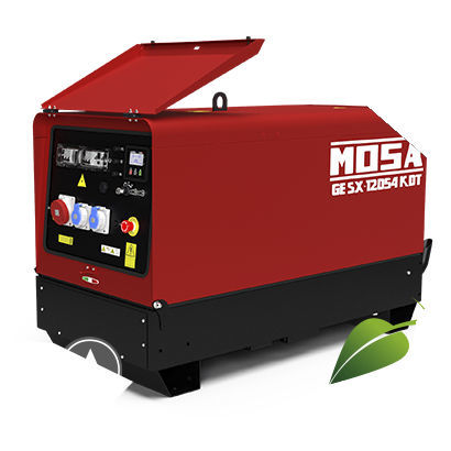 Groupe électrogène diesel - GE SX-12054 KDT - MOSA - triphasé / monophasé / portable