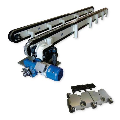 Convoyeur à tablier - PLC series - ITALPLANT - horizontal / de transport / modulaire
