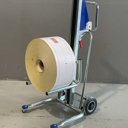 Élévateur pour rouleaux - TEC-150 Roll Lifter  - TECTUPRINT - manuel / pour l'industrie