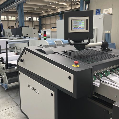 Machine de découpe pour papier - MU-520  - TECTUPRINT - CNC / pour l'industrie de l'impression