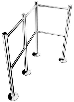 Barrière piétonne - SW1 - Gastop - fixe / à maille en acier