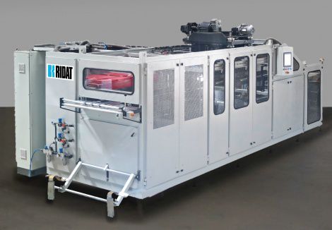 Thermoformeuse alimentée par rouleau - 2416AFCS  - RIDAT - pour emballage de produits alimentaires / pour la production de gobelets / automatique