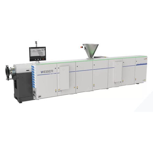 Extrudeuse monovis - NE series - Weber - de tubes / pour PP / pour PE-RT