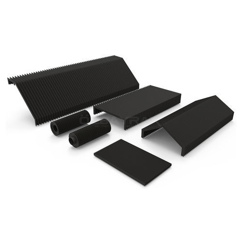 Soufflet de protection rectangulaire - OZBAYRAK KIZAK KORUMA SISTEMLERI - en PVC / en aluminium / accordéon