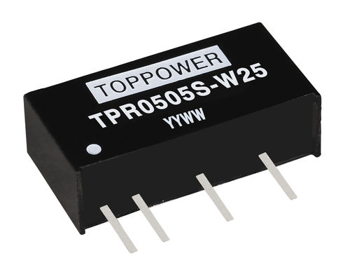 Convertisseur DC/DC SIP - TPR-W25 - Guangzhou Top Power Electronics Technology Co.,Ltd - compact / non stabilisé