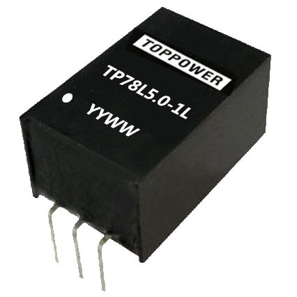 Convertisseur DC/DC SIP - TP78LXX-1 series - Guangzhou Top Power Electronics Technology Co.,Ltd - non-isolé / de faible puissance / industriel