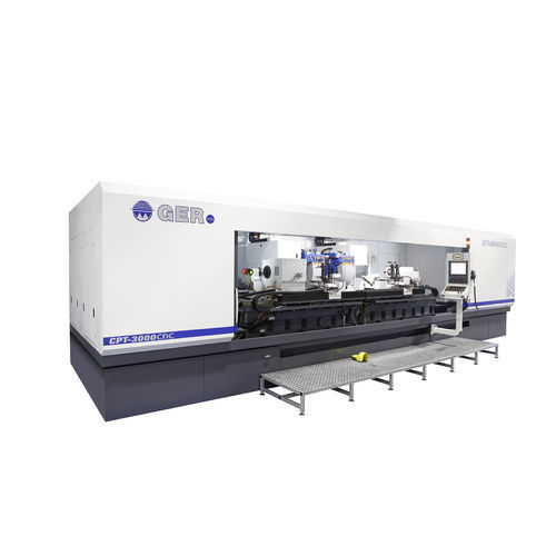 Rectifieuse pour essieux de chemin de fer - CPT-3000 - GER Maquinas Herramienta S. L. U. - cylindrique / CNC / de grandes dimensions