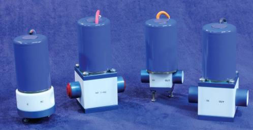 Électrovanne miniature - M W2D series - International Polymer Solutions Inc. - 2 voies / 3 voies / NF