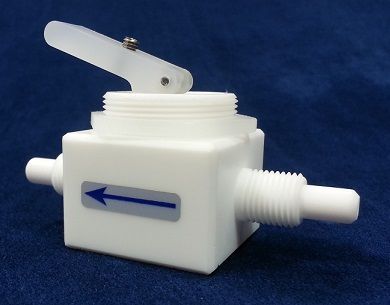 Vanne manuelle - SMV series - International Polymer Solutions Inc. - doseuse / de prélèvement / pour eau pure