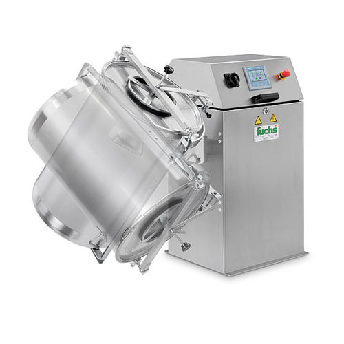 Mélangeur avec fût standard - MIXOMAT B - FUCHS Maschinen AG - conteneur / à tambour rotatif / batch