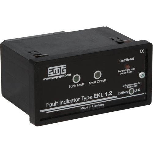 Indicateur de court-circuit - EKL series - Elektro Mechanik - de défaut de masse / à LED / pour montage sur panneau