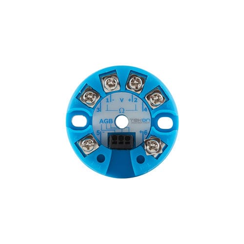 Transmetteur de température en tête de sonde - THM501  - TEKON ELECTRONICS - Pt100 / 2 fils / 3 fils