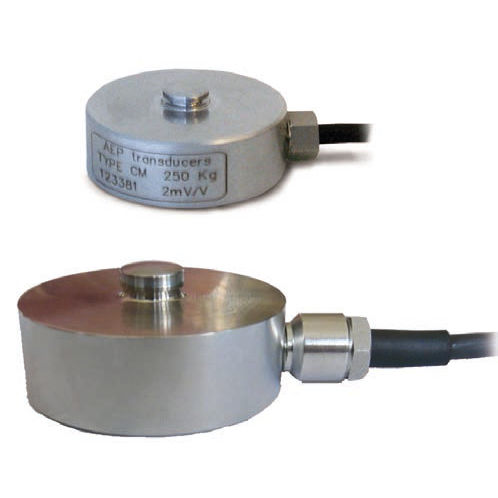Capteur de pesage en compression - CM series - AEP transducers - type bouton / miniature