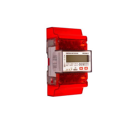 Compteur d'énergie électrique triphasé - PRO380 CT series - inepro Metering BV - sur rail DIN / Modbus / sortie à impulsion