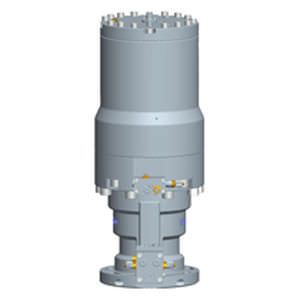 Actionneur de vanne pneumatique - BRCF 4000 HT series - Damcos - type quart de tour / compact / à ressort de rappel
