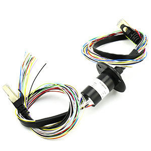 Collecteur tournant via Ethernet - ME1221 Series - MOFLON - hydraulique / en fil de métal / compact