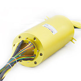Collecteur tournant PROFIBUS - MSE2025 series - MOFLON - avec alésage / pour servomoteur / en or