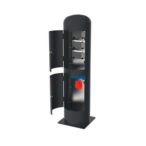 Borne de distribution sur pied - EDF 24 - La Barrière Automatique