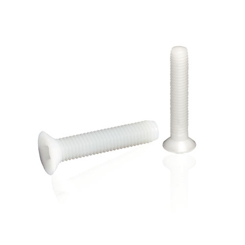 Vis à tête fraisée - 25S60 - Berardi Bullonerie srl - cruciforme / en polyamide