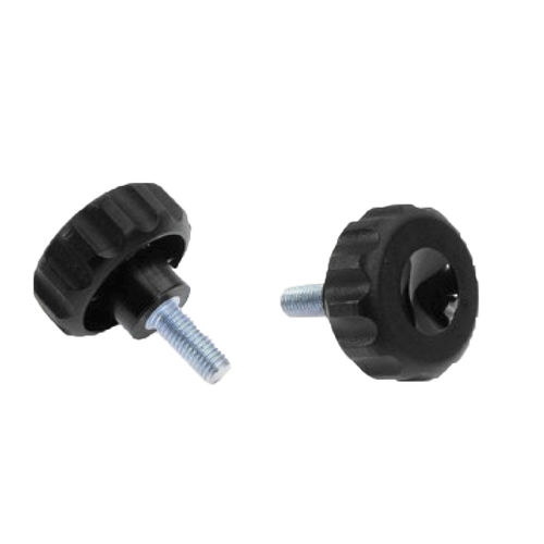 Bouton fileté - SR0EM 01 - Berardi Bullonerie srl - en étoile / en polyamide / en acier