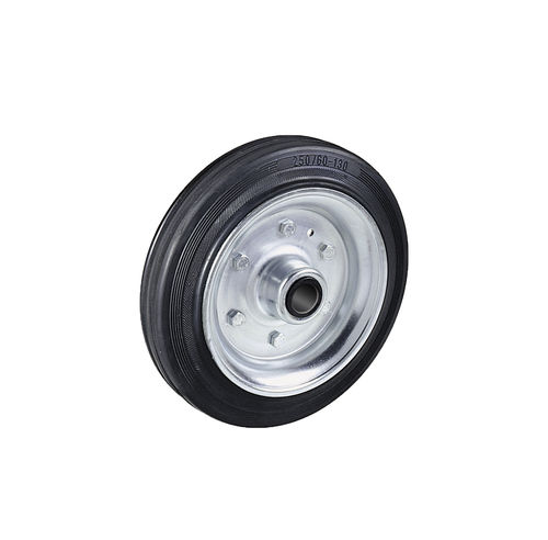 Roue monobloc - RH001 - Berardi Bullonerie srl - en caoutchouc / pour charges moyennes / pour chariot
