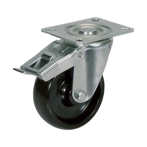 Roulette pivotante - RH512S - Berardi Bullonerie srl - à platine / pour charge légère / de chariot