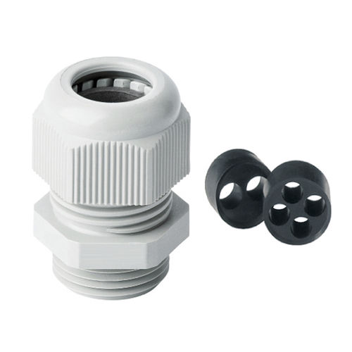 Presse-étoupe en polyamide - JCR18 - Berardi Bullonerie srl - en caoutchouc nitrile butadiène (NBR) / IP65 / auto-extinguible