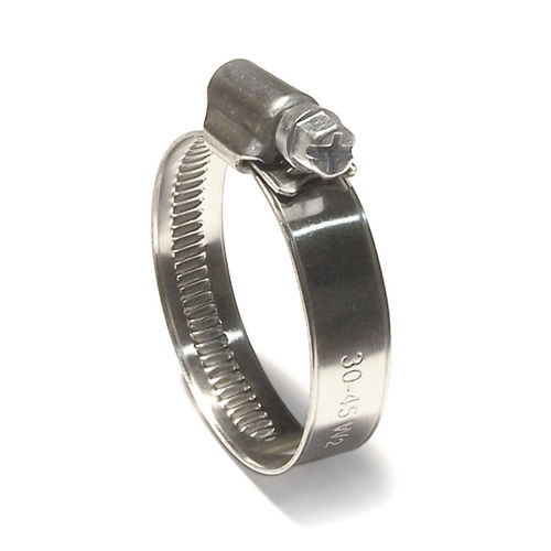 Collier de serrage en acier zingué - CLPCN - Berardi Bullonerie srl - à oreille ajustable / à bande pleine